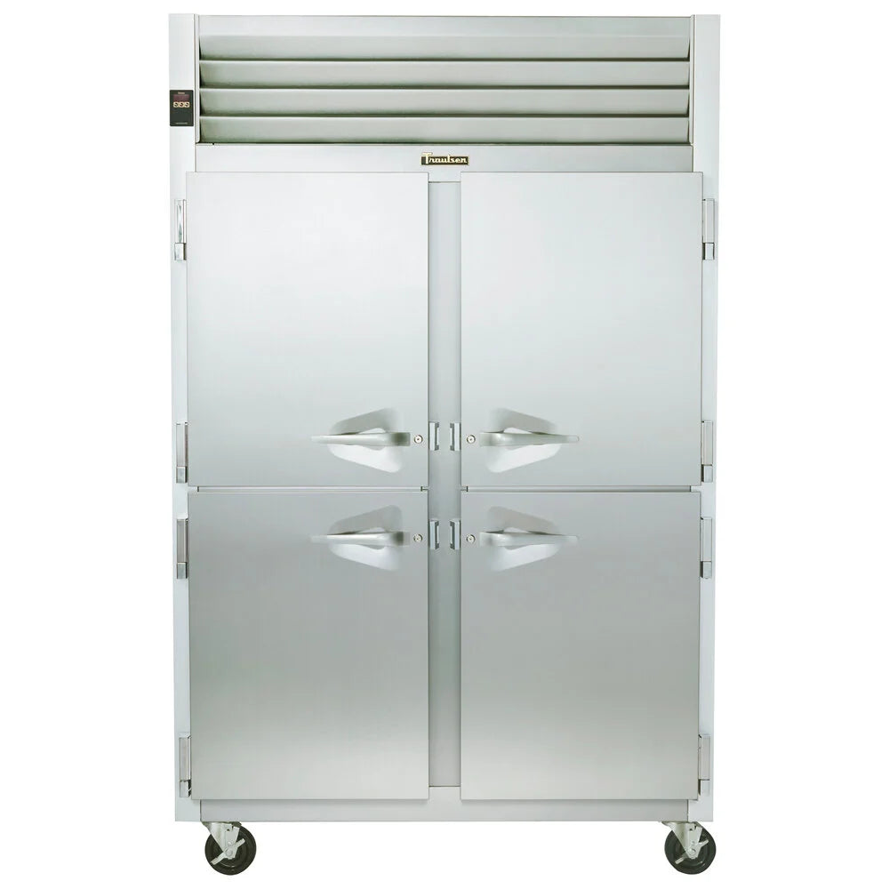 2 Section Half Door Reach In Freezer