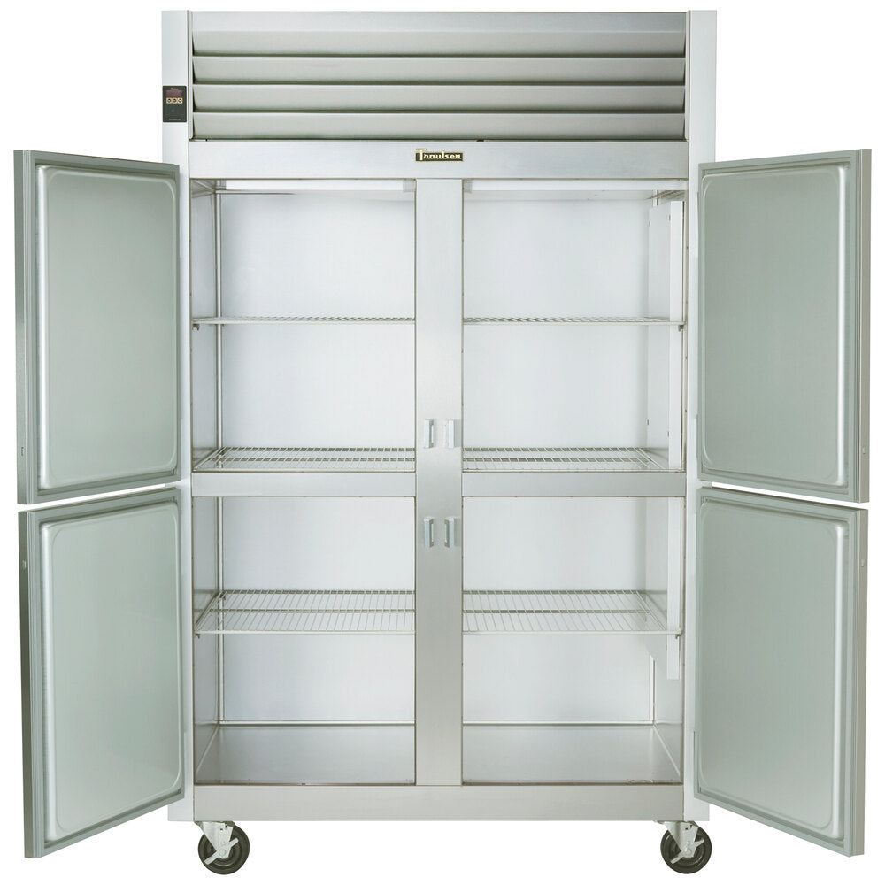 2 Section Half Door Reach In Freezer