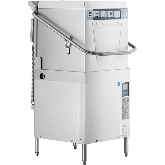 High Temperature Door-Style Base Electric Dishwasher with Booster Heater