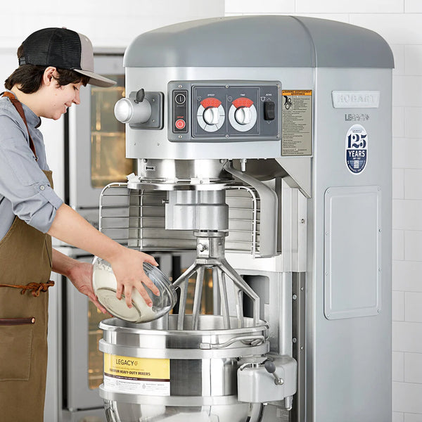 60 Qt. Planetary Floor Mixer with Guard & Standard Accessories